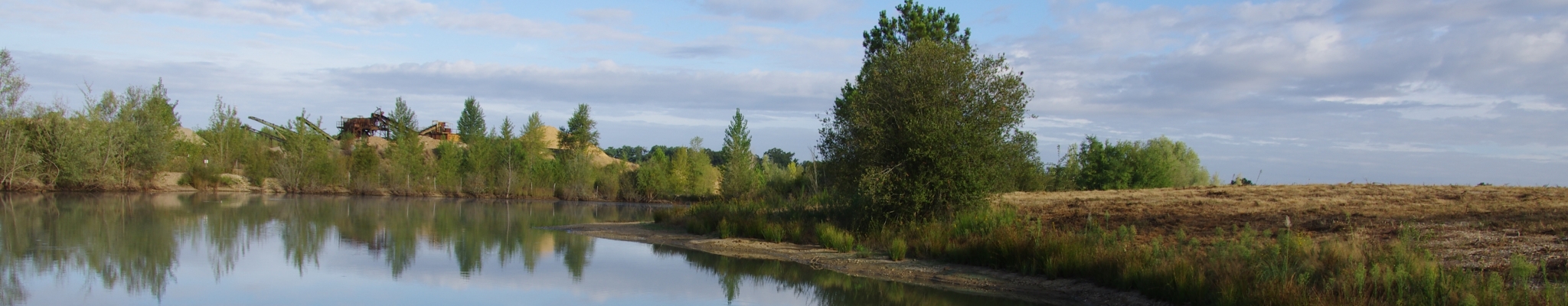 Plan d'eau réaménagé Moulin Neuf